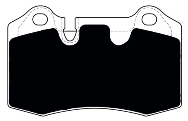 Aston Martin Porterfield R4-S Brake Pads Rear AP 1166