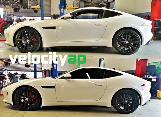 Jaguar F-Type R Progressive Rate Lowering Springs