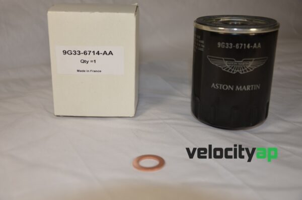 ASTON MARTIN V8 VANTAGE OIL FILTER OEM # 9G33-6714-AA / 6G43-04-10054