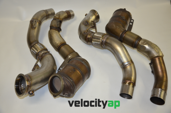 BMW X5M F15 & X6M F16 Cat Delete Downpipes 3.5"