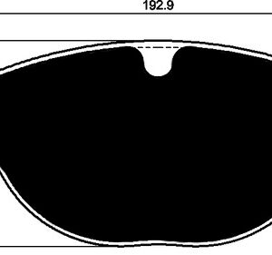 Jaguar F-Type V6 Base Porterfield R4-S Brake Pads Front AP 1751