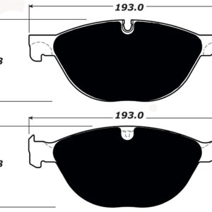 Jaguar Porterfield R4-S Brake Pads FrontAP 1448