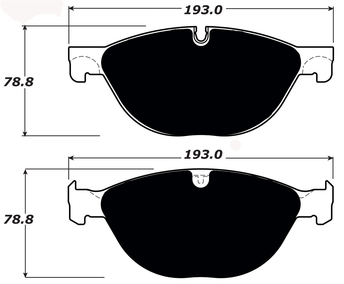 Jaguar Porterfield R4-S Brake Pads FrontAP 1448