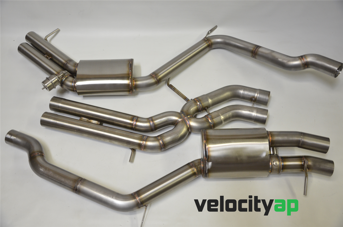 Audi RS5 Stainless Steel Rear Exhaust 'Valvetronic' Sound Level