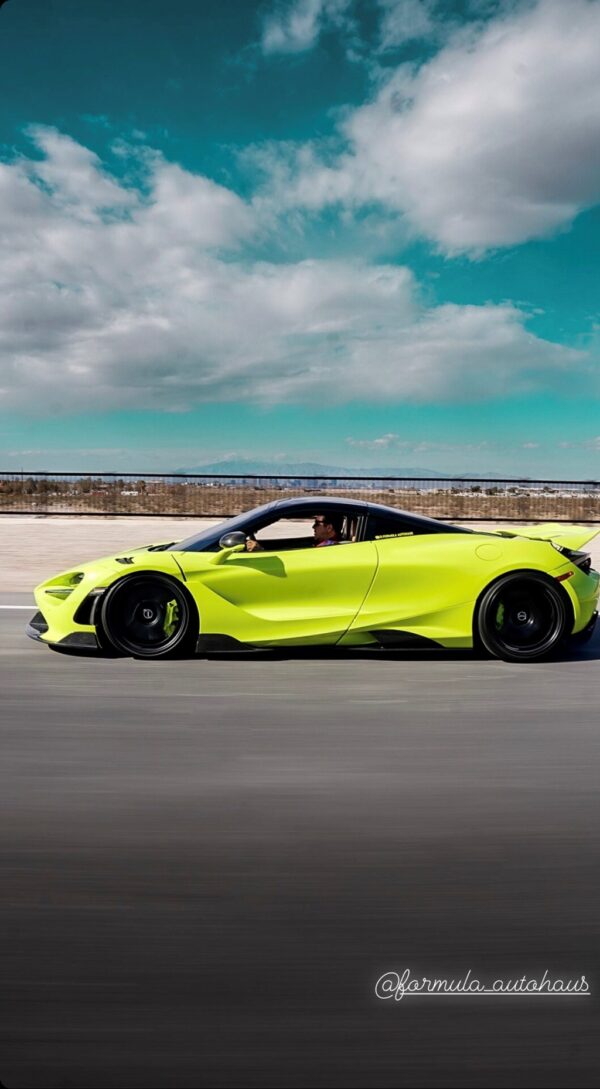 VelocityAP Progressive Rate Lowering Springs for McLaren 720S Suspension Upgrade