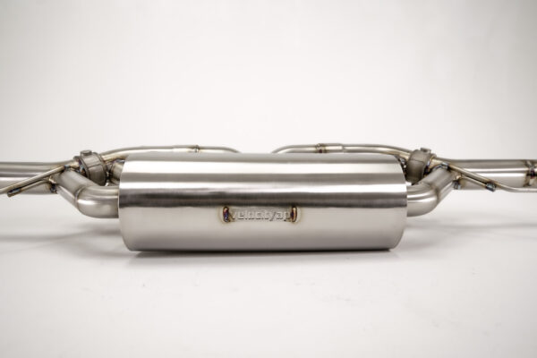 Aston Martin V8 Valvetronic by Velocity AP – High-performance exhaust system for enhanced power and sound.