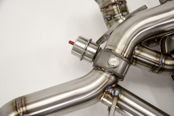Aston Martin V8 Valvetronic by Velocity AP – High-performance exhaust system for enhanced power and sound.