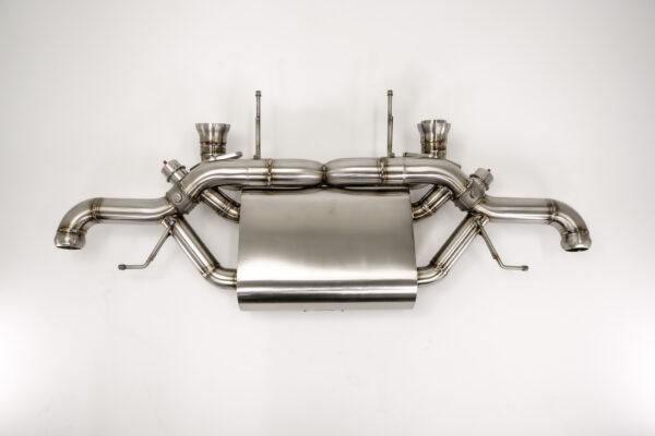 Aston Martin V8 Valvetronic by Velocity AP – High-performance exhaust system for enhanced power and sound.