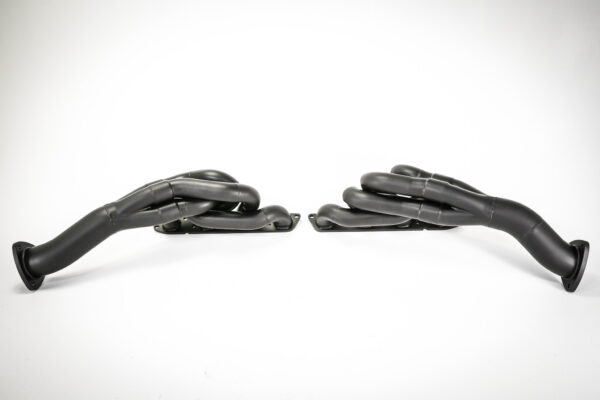 Aston Martin V8 Vantage performance exhaust manifolds stainless steel upgrade.