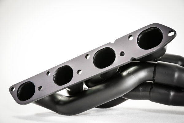 Aston Martin V8 Vantage performance exhaust manifolds stainless steel upgrade.