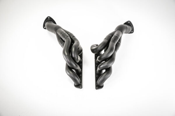 Aston Martin V8 Vantage performance exhaust manifolds stainless steel upgrade.