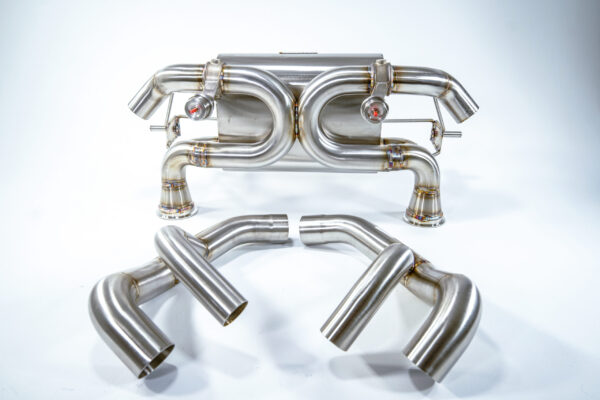 VelocityAP Audi R8 V8 & V10 Valvetronic Exhaust – Lightweight, Stainless Steel, Adjustable Sound