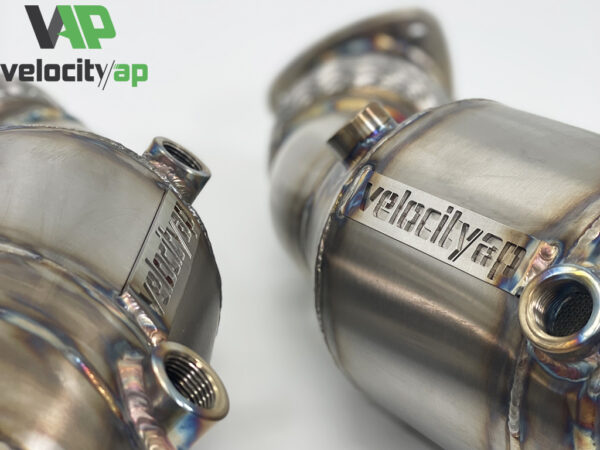 Aston Martin DB11 DBS V12 Vantage 5.2TT Downpipes with 300 Cell Euro 6 Sport Cats