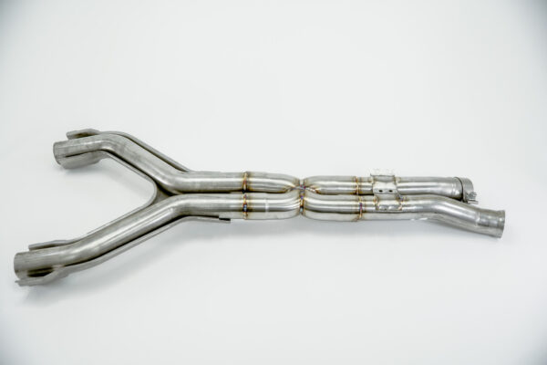 Velocity AP X-Pipe Center Exhaust for Aston Martin V12 Models – DB9, DBS, Virage, Vanquish