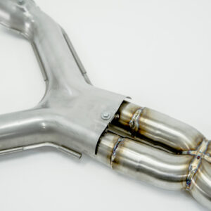 Velocity AP X-Pipe Center Exhaust for Aston Martin V12 Models – DB9, DBS, Virage, Vanquish