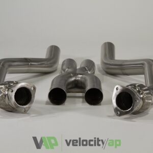 Audi RS5 Stainless Steel X-Pipe Resonator Delete – VelocityAP Exhaust Upgrade