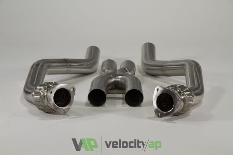 Audi RS5 Stainless Steel XPipe Resonator Deletes Velocity Automotive