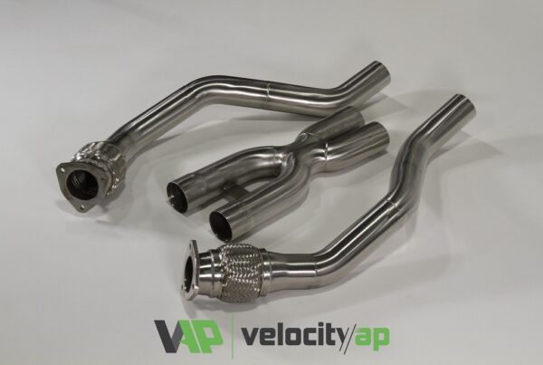Audi RS5 Stainless Steel XPipe Resonator Deletes - Image 3