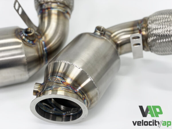 BMW M5 F10 & M6 F12 F13 Euro 6 300 Cell Sport Cat Downpipes for 4.4L Twin Turbo V8