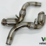 BMW M5 F10 & M6 F12 F13 Euro 6 300 Cell Sport Cat Downpipes for 4.4L Twin Turbo V8