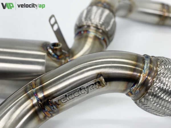 BMW M5 F10 & M6 F12 F13 Euro 6 300 Cell Sport Cat Downpipes for 4.4L Twin Turbo V8