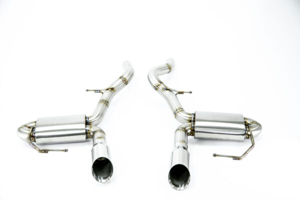 Unlock the true character of your Jaguar XE 3.0L V6 with the VelocityAP Sport Exhaust System, engineered to deliver aggressive sound, enhanced flow, and zero drone — even at highway speeds. Producing 450BHP with VelocityAP tuning, the XE surprises with agility and performance. This system is purpose-built for the enthusiast who wants bold sound and lighter weight, without sacrificing refinement. An internal anti-drone tube and double-pass muffler design ensure your drive stays clean and resonance-free.