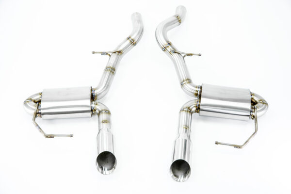 Unlock the true character of your Jaguar XE 3.0L V6 with the VelocityAP Sport Exhaust System, engineered to deliver aggressive sound, enhanced flow, and zero drone — even at highway speeds. Producing 450BHP with VelocityAP tuning, the XE surprises with agility and performance. This system is purpose-built for the enthusiast who wants bold sound and lighter weight, without sacrificing refinement. An internal anti-drone tube and double-pass muffler design ensure your drive stays clean and resonance-free.