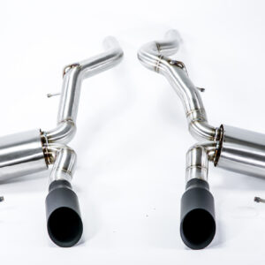 VelocityAP Jaguar F-Pace V6 sport exhaust system – 304 stainless steel, drone-free design, and 18lb weight reduction