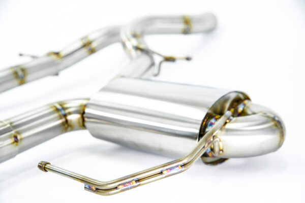 Unlock the true character of your Jaguar XE 3.0L V6 with the VelocityAP Sport Exhaust System, engineered to deliver aggressive sound, enhanced flow, and zero drone — even at highway speeds. Producing 450BHP with VelocityAP tuning, the XE surprises with agility and performance. This system is purpose-built for the enthusiast who wants bold sound and lighter weight, without sacrificing refinement. An internal anti-drone tube and double-pass muffler design ensure your drive stays clean and resonance-free.