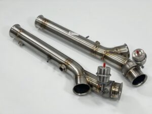 Lamborghini Murcielago LP640 LP670 Primary Cat Delete Pipes for 2006–2010 V12 Models