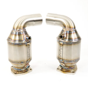 Porsche 997 Turbo 200 Cell Sport Catalysts – VelocityAP Bolt-On Performance Exhaust Upgrade