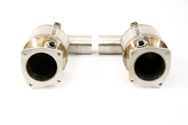 Porsche 997 Turbo 200 Cell Sport Catalysts – VelocityAP Bolt-On Performance Exhaust Upgrade