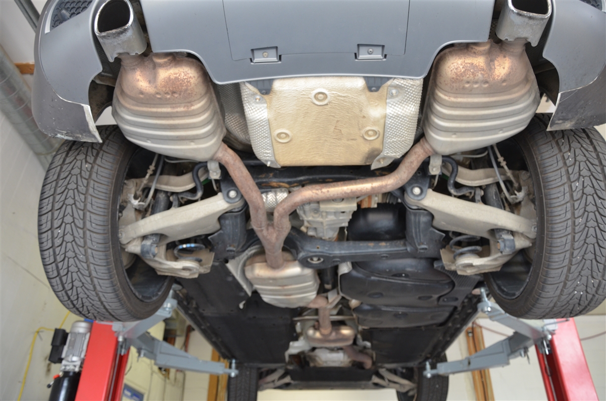 audi q5 muffler
