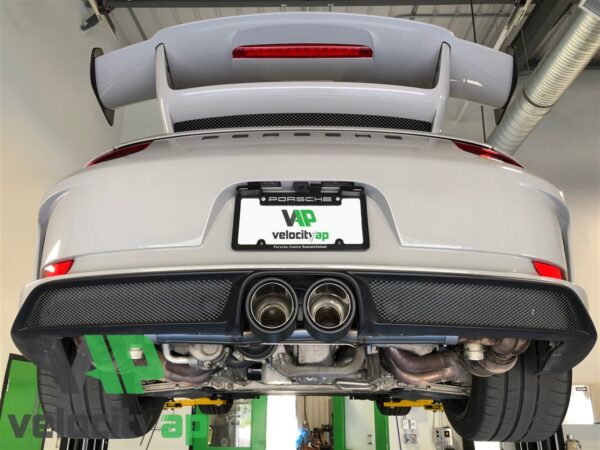 Porsche GT3 X-Pipe Muffler Delete Exhaust