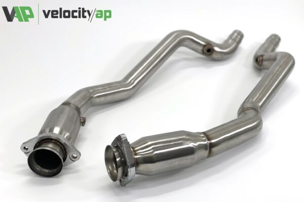 Jaguar F-Type 200 Cell Sport Catalyst and Downpipe - Image 3