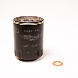 Keep your Aston Martin V12 Vantage performing at its best with the OEM Oil Filter AD23-6714-AB – factory-spec for optimal protection.