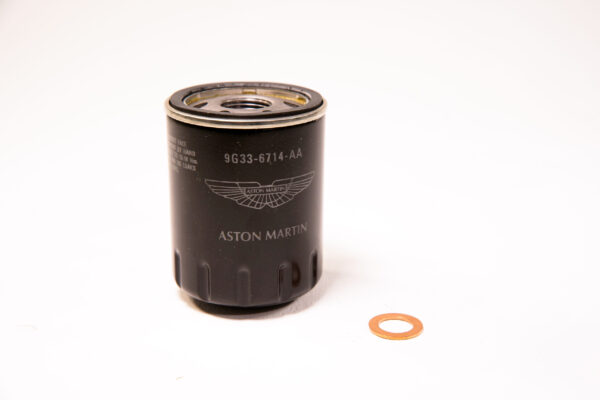 Keep your Aston Martin V12 Vantage performing at its best with the OEM Oil Filter AD23-6714-AB – factory-spec for optimal protection.