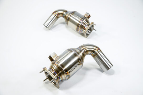 Porsche 991.2 Carrera 3.0T Euro 6 Emissions Compliant Ultra High-Temp 300 Cell Sport Cats - Image 8