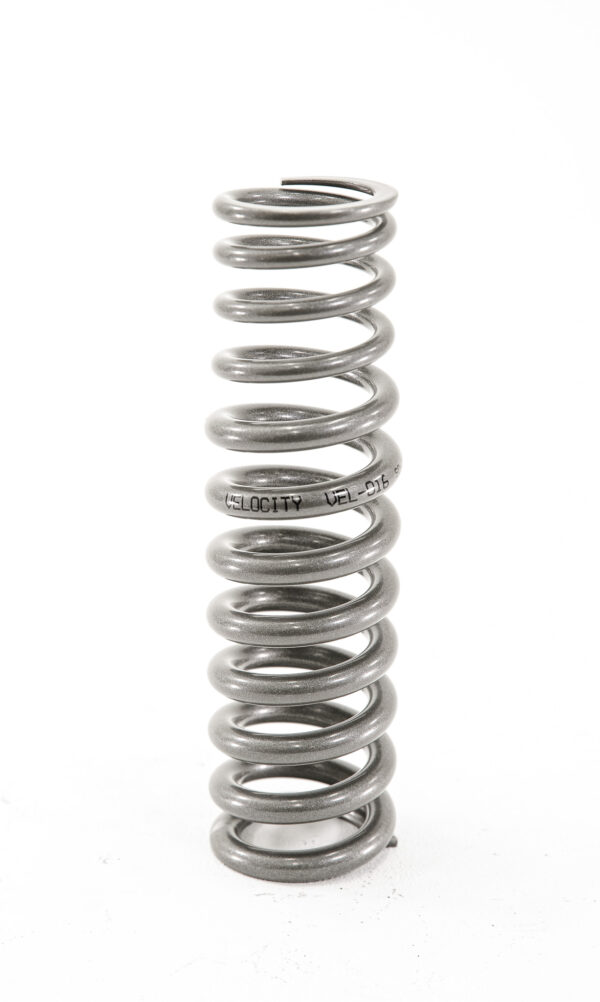VelocityAP progressive tapered lowering springs installed on Aston Martin Vanquish and DBS for improved stance, ride quality, and handling performance.