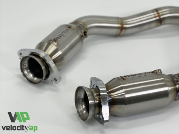Jaguar XK XKR 5.0L 200 Cell Sport Catalytic Converters by VelocityAP