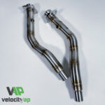 VelocityAP Race Downpipes for Jaguar XK XKR 5.0L Supercharged V8