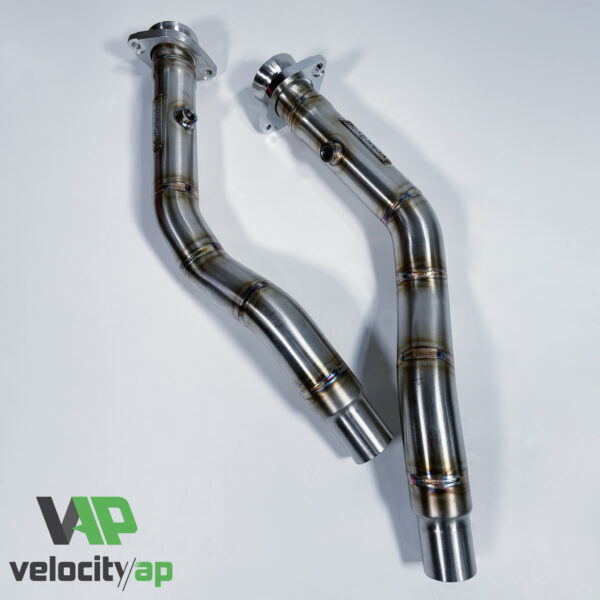 VelocityAP Race Downpipes for Jaguar XK XKR 5.0L Supercharged V8