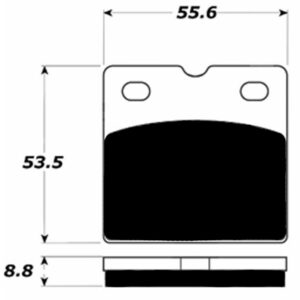 Porterfield R4-S Handbrake Pads AP 971