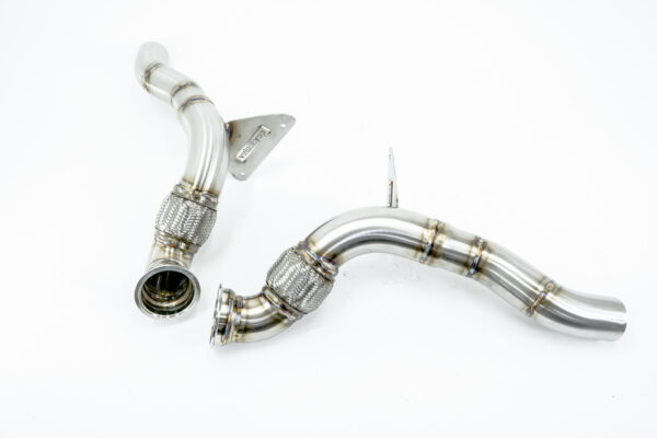 Ferrari 488 & Pista Race Downpipes Cat Bypass Pipes – Performance Upgrade for Enhanced Sound & Power