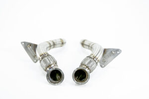 Ferrari 488 & Pista Race Downpipes Cat Bypass Pipes – Performance Upgrade for Enhanced Sound & Power