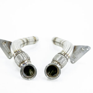 Ferrari 488 & Pista Race Downpipes Cat Bypass Pipes – Performance Upgrade for Enhanced Sound & Power