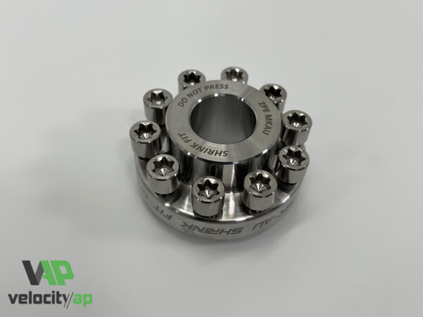 Center Hub for Jaguar Land Rover 3.0 & 5.0 Supercharged Upper Pulleys VEL-JAGUPPERPULLEY-62MM & 58MM