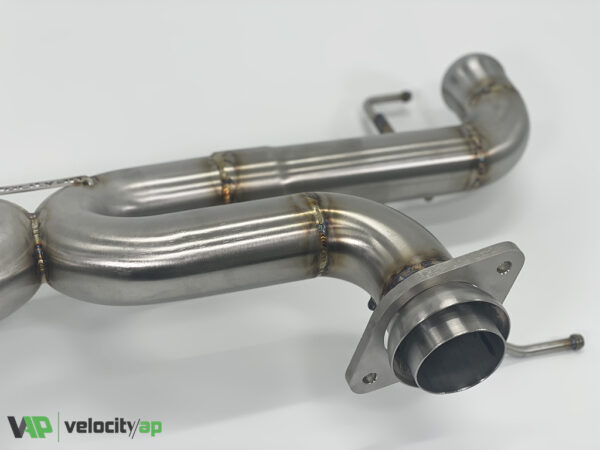 Aston Martin DB9 DBS Virage Vanquish XPipe Rear Muffler Delete Exhaust by VelocityAP