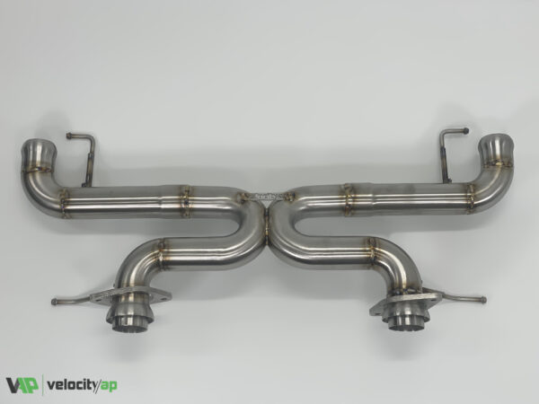 Aston Martin DB9 DBS Virage Vanquish XPipe Rear Muffler Delete Exhaust by VelocityAP
