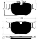 Jaguar FPace SVR, Velar SV Porterfield R4-S Brake Pads Rear AP 2367